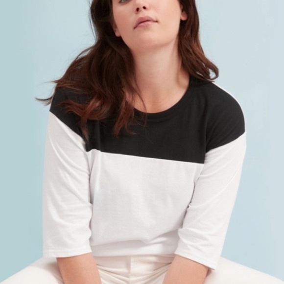 Everlane Tops - •SOLD• Everlane The Varsity Football Tee